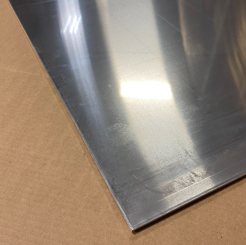 24" x 36" Aluminum Plate 3/16" Sheet, Mill Finish .188"