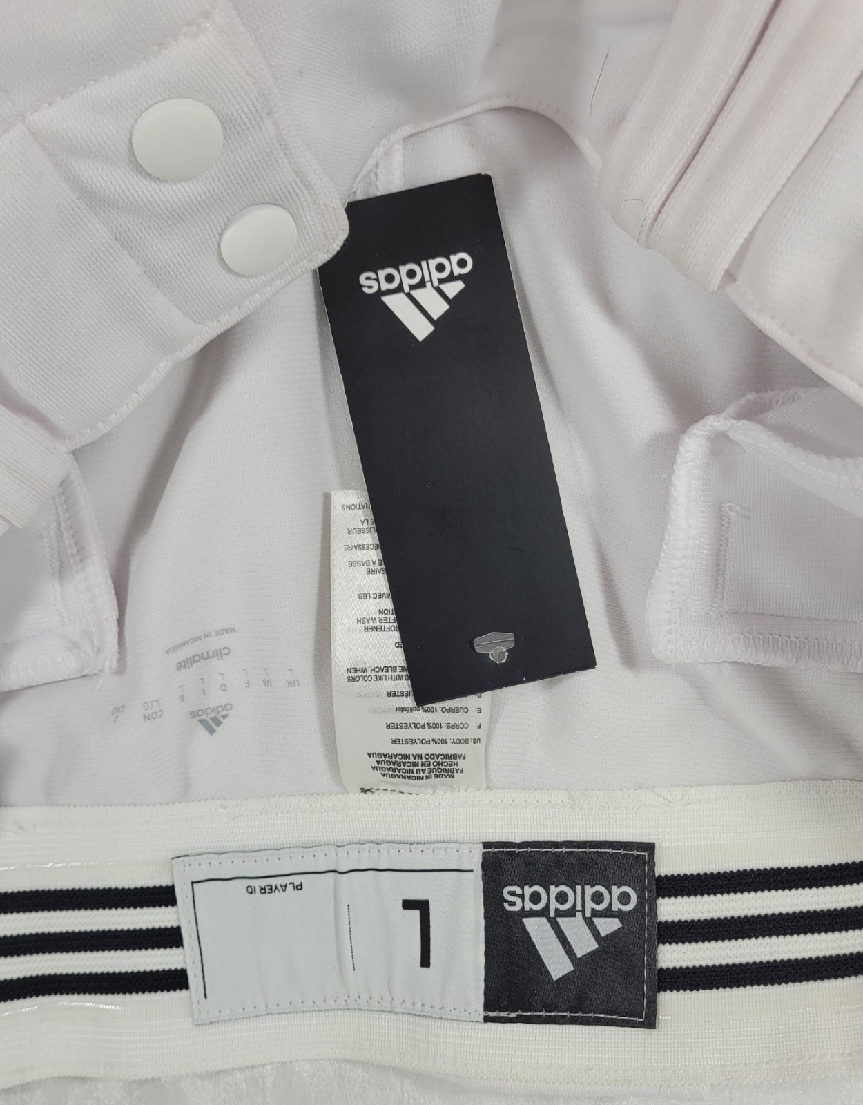 Adidas Climalite Men's Full Length Straight Leg Baseball Pants - White - Large