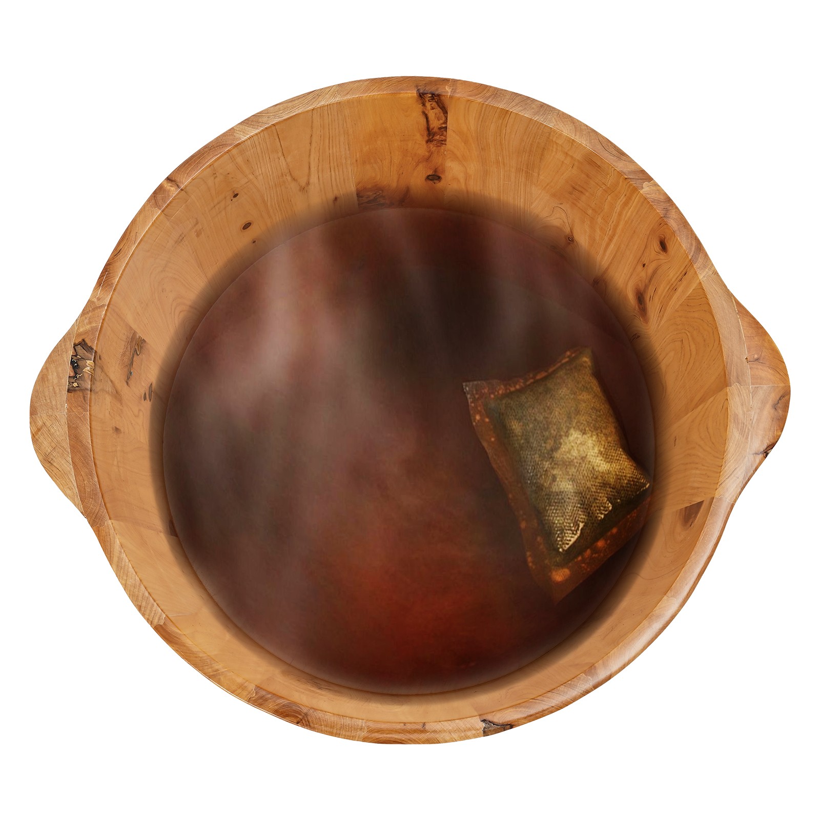 Wooden Foot Soak Basin Foot Bath Bucket Foot Bath Barrel Soaking Feet Spa Basin