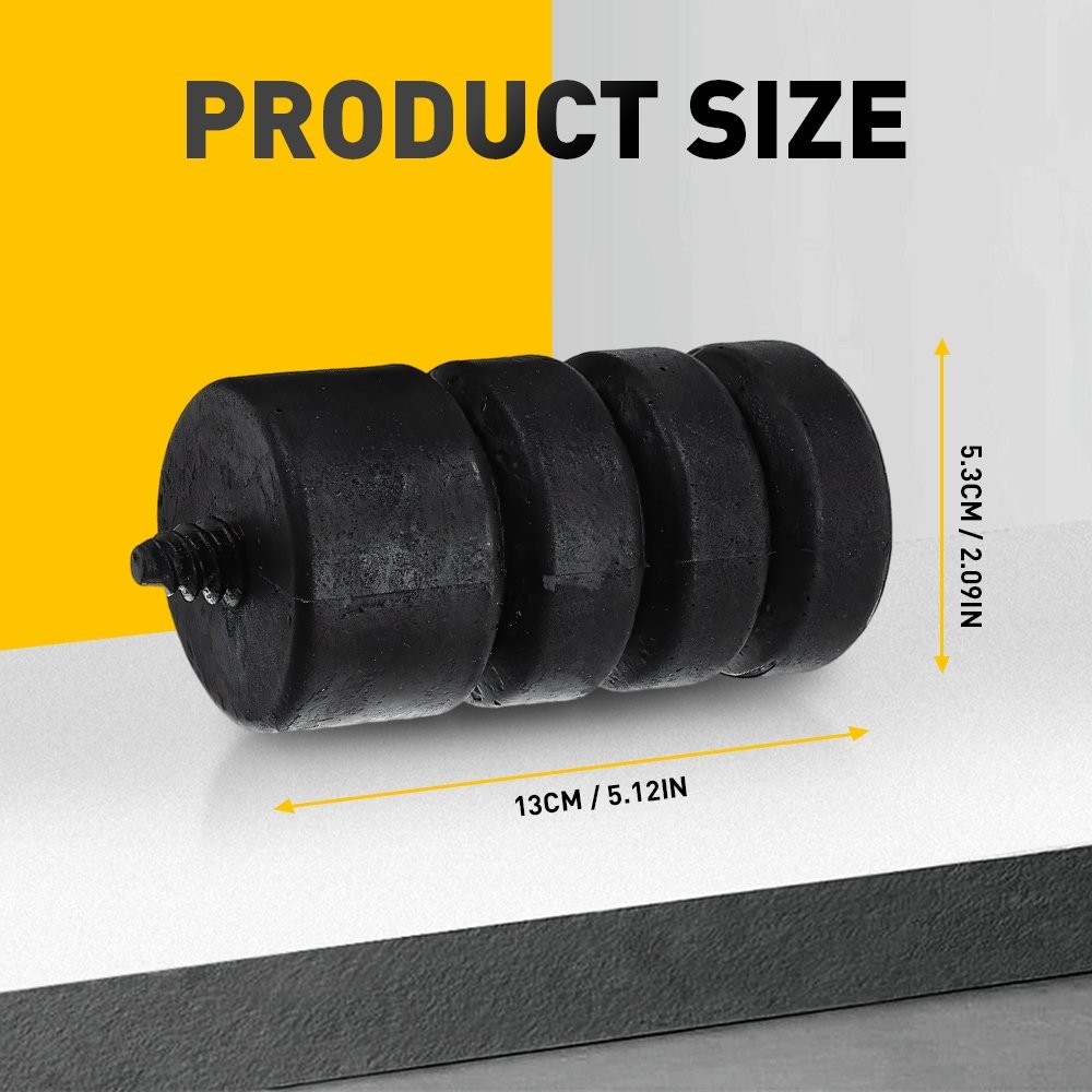 2X Tailgate Bump Stop For Jeep Wrangler JK 2018-23 Spare Tire Carrier Bump Stop