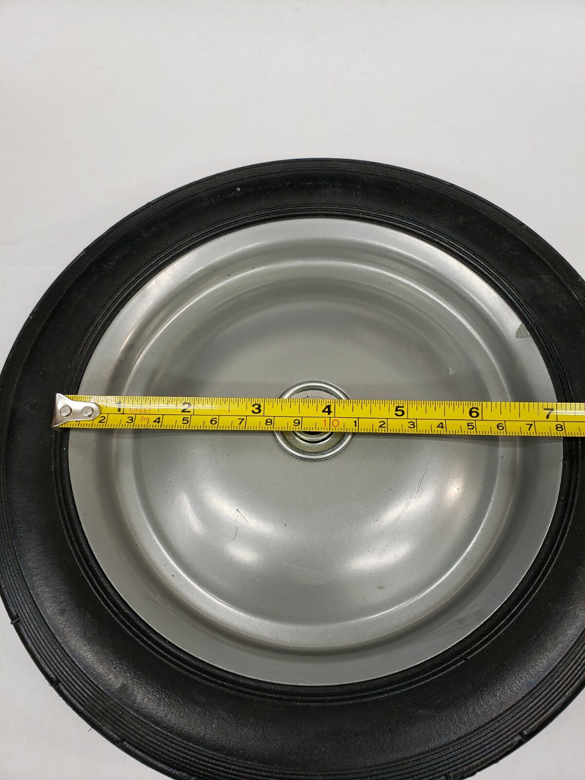 Grainger 1NXA9 Semi-Pneumatic Wheel 10" x 1-13/16" 80 Lb. Load Rating