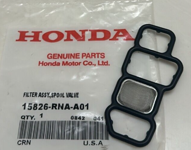 GENUINE OEM Solenoid Gasket Spool Valve Filter For HONDA & ACURA 15826-RNA-A01