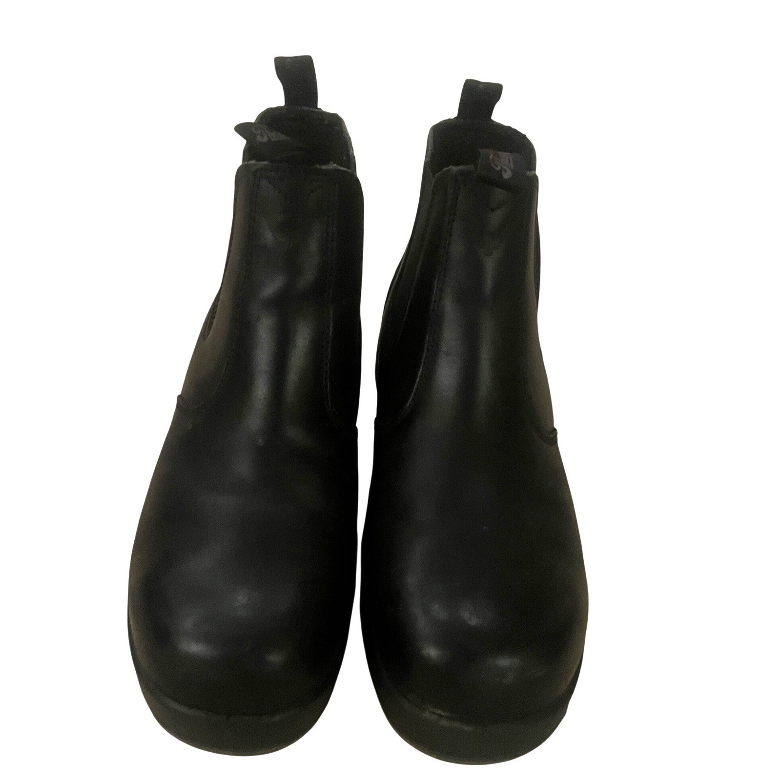 Thorogood Men's 6 Inch EH Comp Toe Station Work Boots Black Leather- Size 9.5