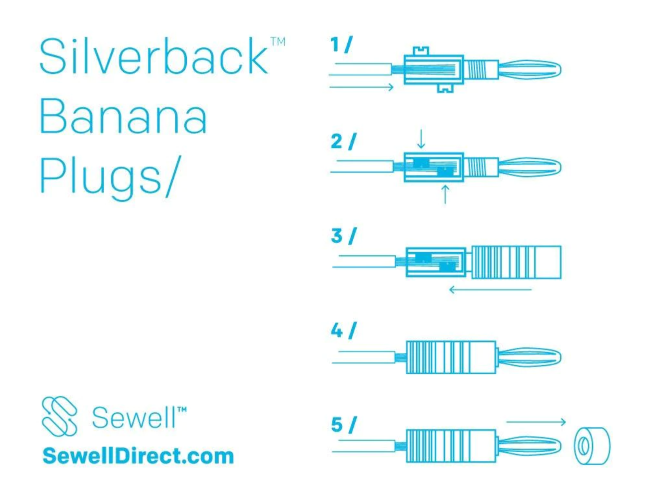 Silverback Banana Plugs