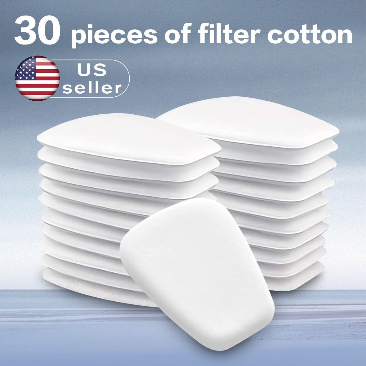 30pcs 5N11 Cotton Filter for 3M 6200 6800 6900 7502 Half Full Face Respirator