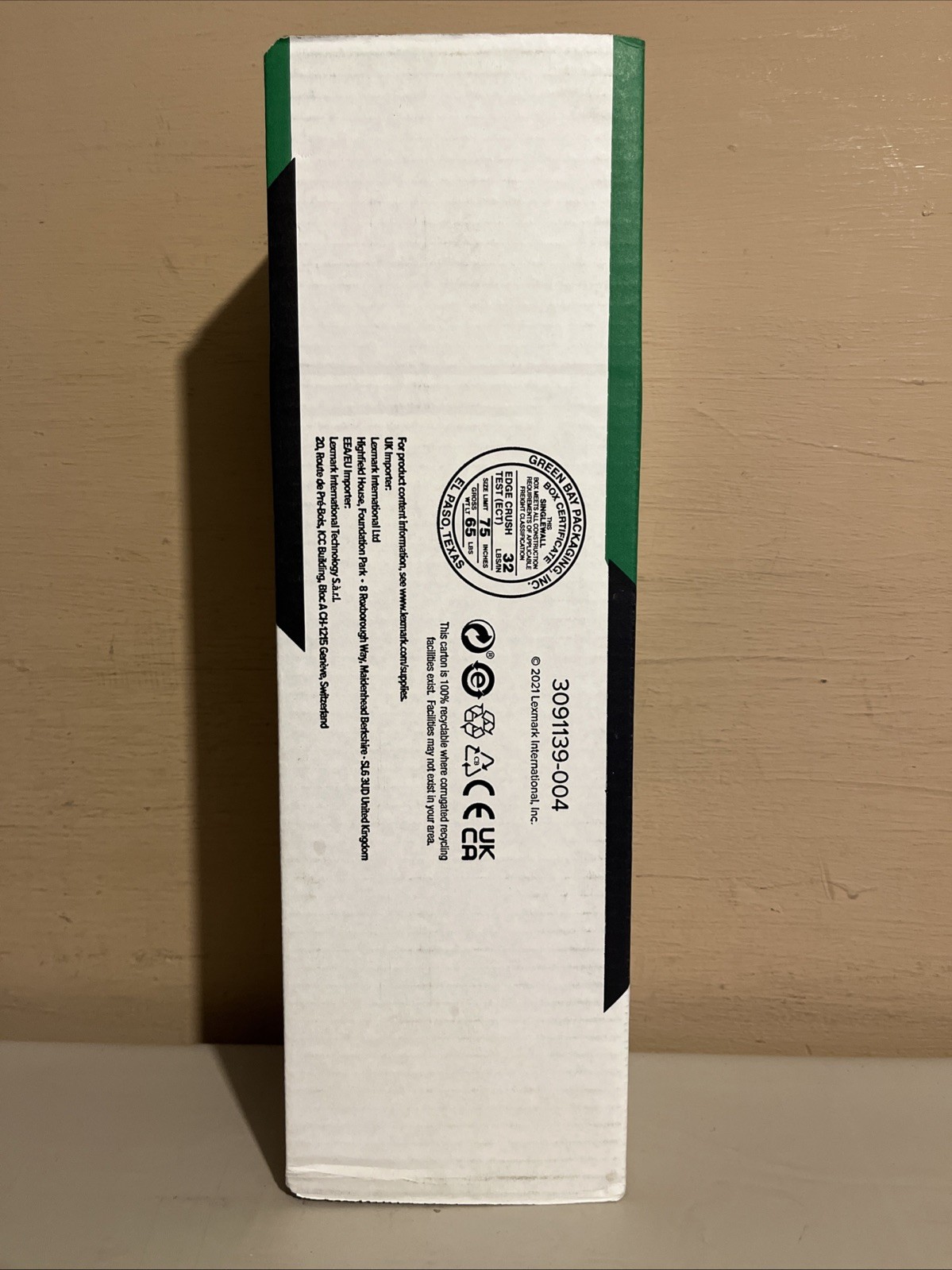 Genuine Lexmark 20N10Y0 Yellow Cartridge 1500 Pages High Yield Sealed Box READ