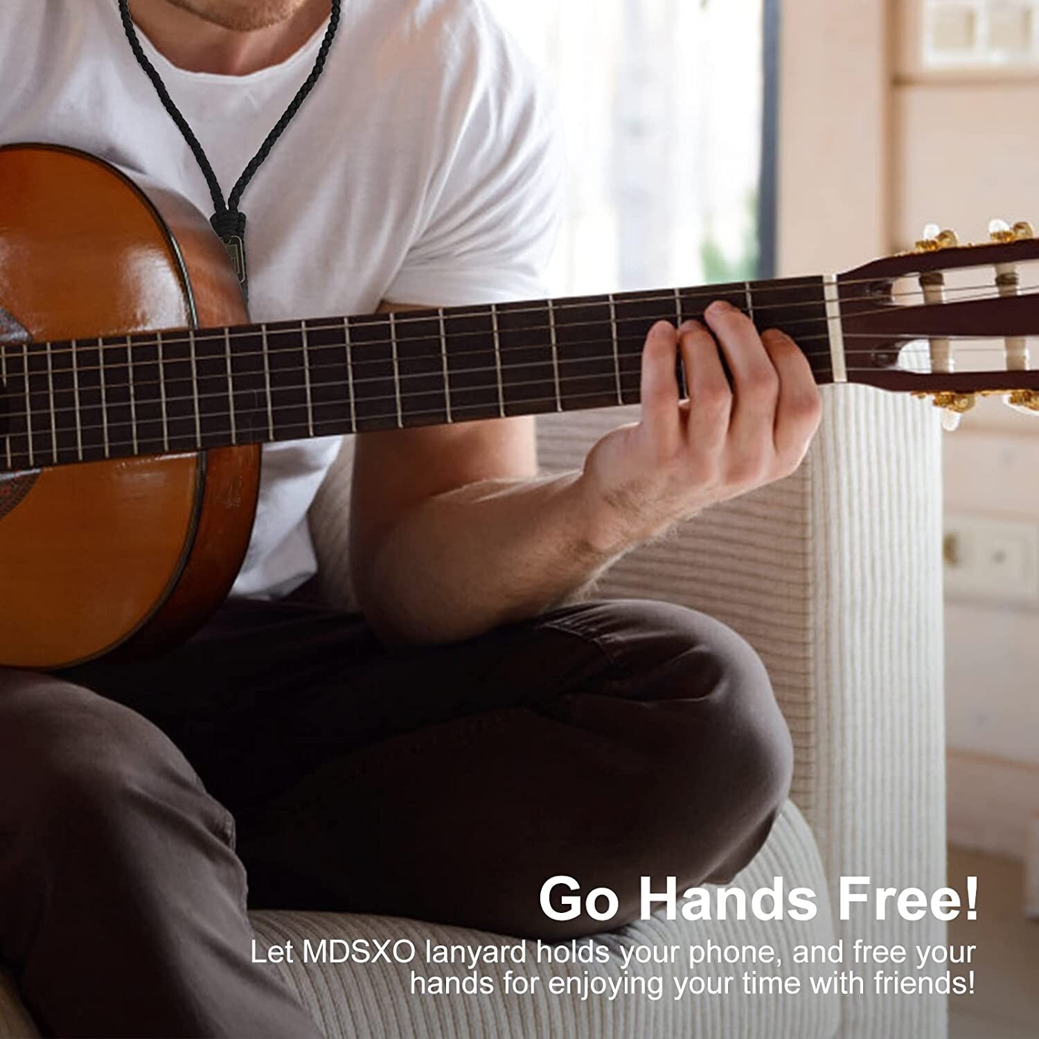 Key Lanyard Neck Lanyard Phone Lanyard Credential Holder Strap Paracord Lanyard