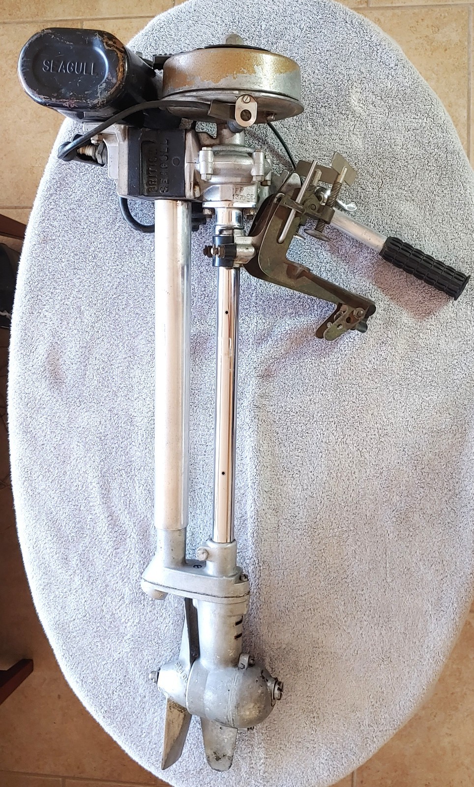 FROM AN ESTATE: Vintage British Seagull Outboard Motor VERY GOOD CONDITION!