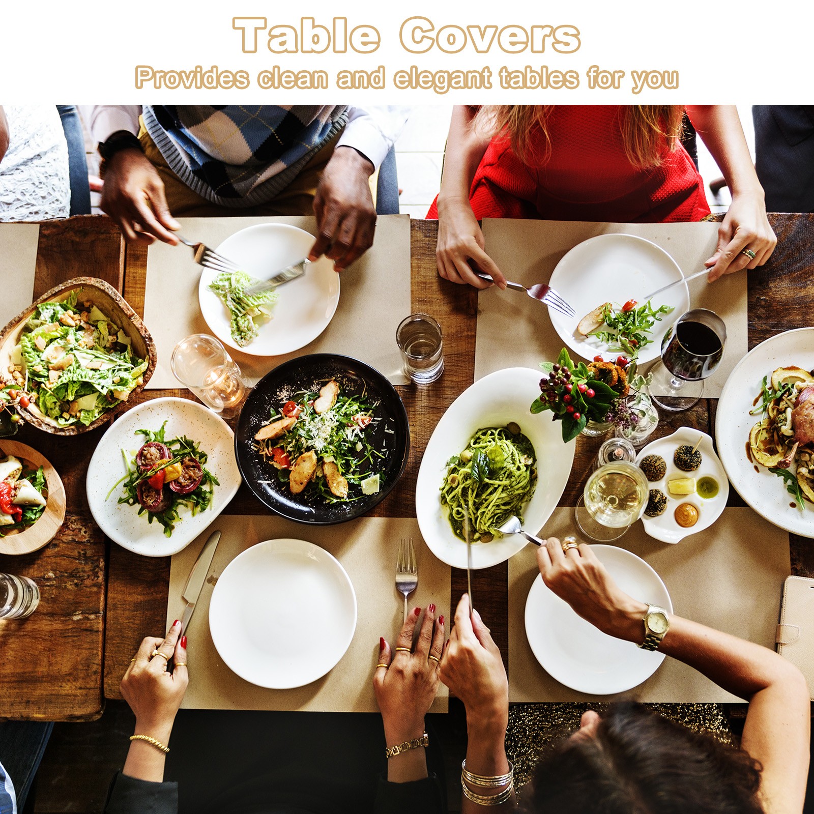 Wrapping Paper, 35"x1600" Craft Paper Roll Kraft Packing Paper Brown