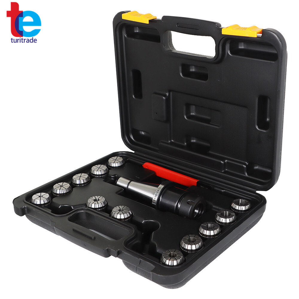 14-Pieces ER-32 NMTB 40 Spring Collet Chuck Set Accuracy to .0005"