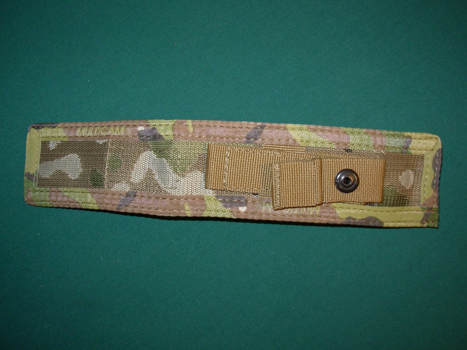 SMALL ADVANCED ARMAMENT CORP AAC NOMEX MULTICAM SUPPRESSOR POUCH Logo Tag