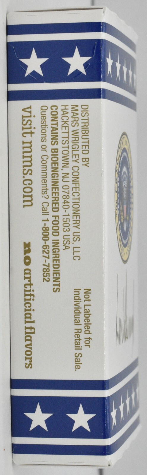 President Donald Trump M&M Plain Chocolate Candy Air Force One 2025