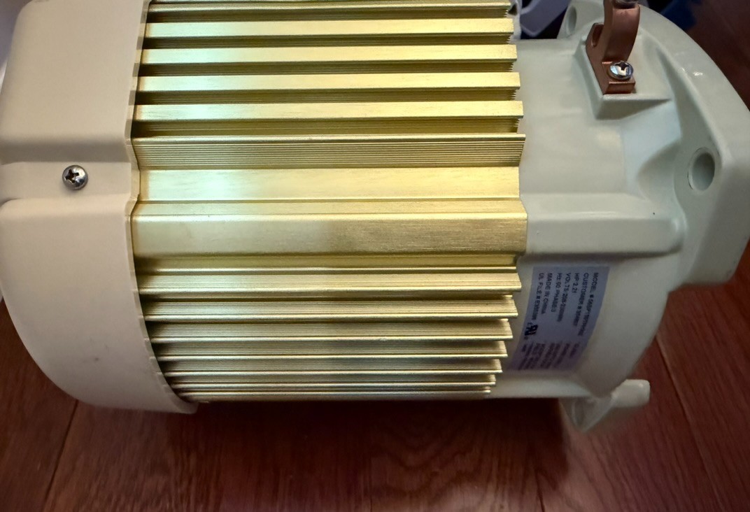 Pentair 354807 1.5 HP Pump Motor Square Flange 3-Phase 208-230/460 Volts 60 Hz*