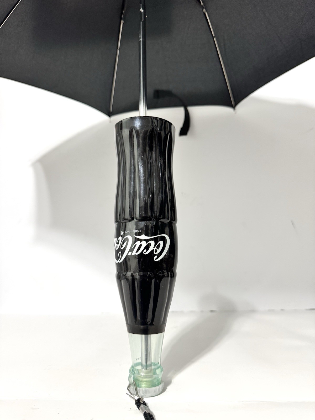 Vintage Coca-Cola Coke Bottle Umbrella 100th Centennial 30” Coke Collectible
