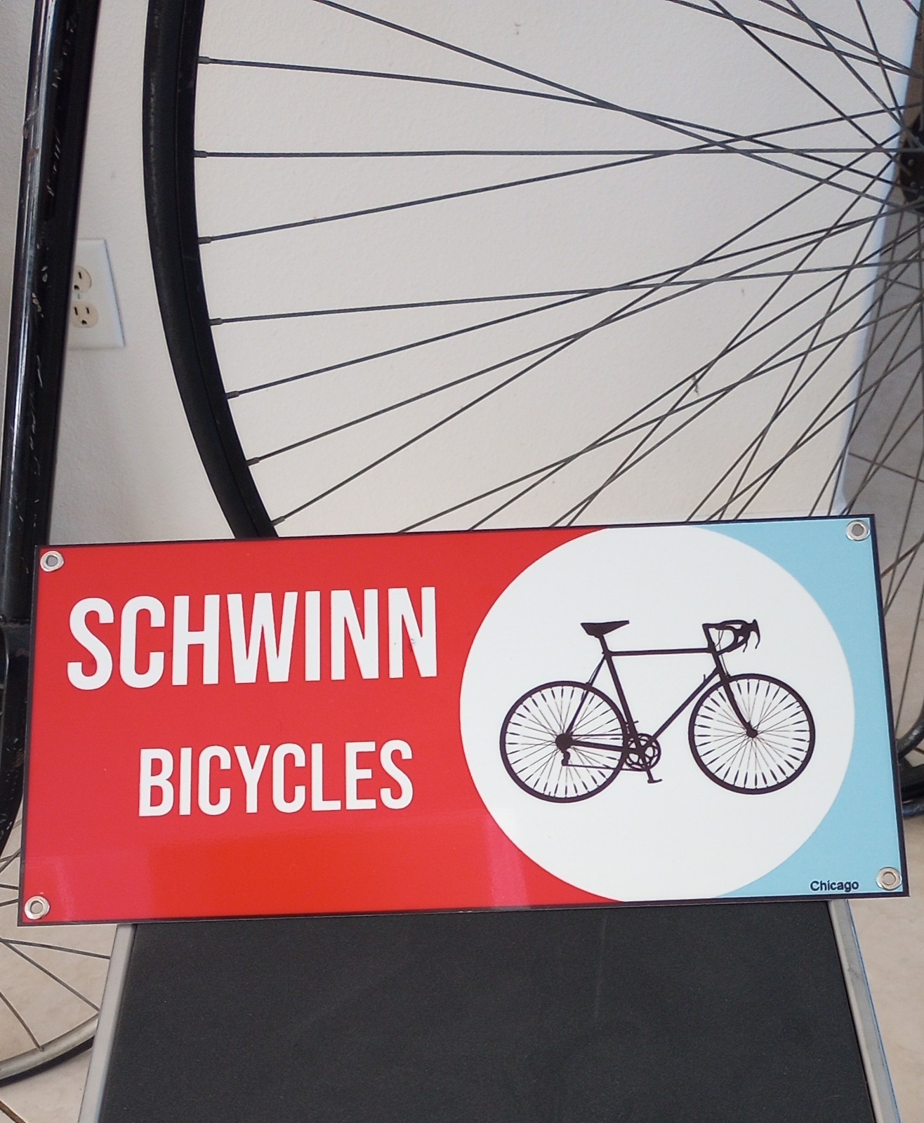 Schwinn Bicycle Nostalgia Sign