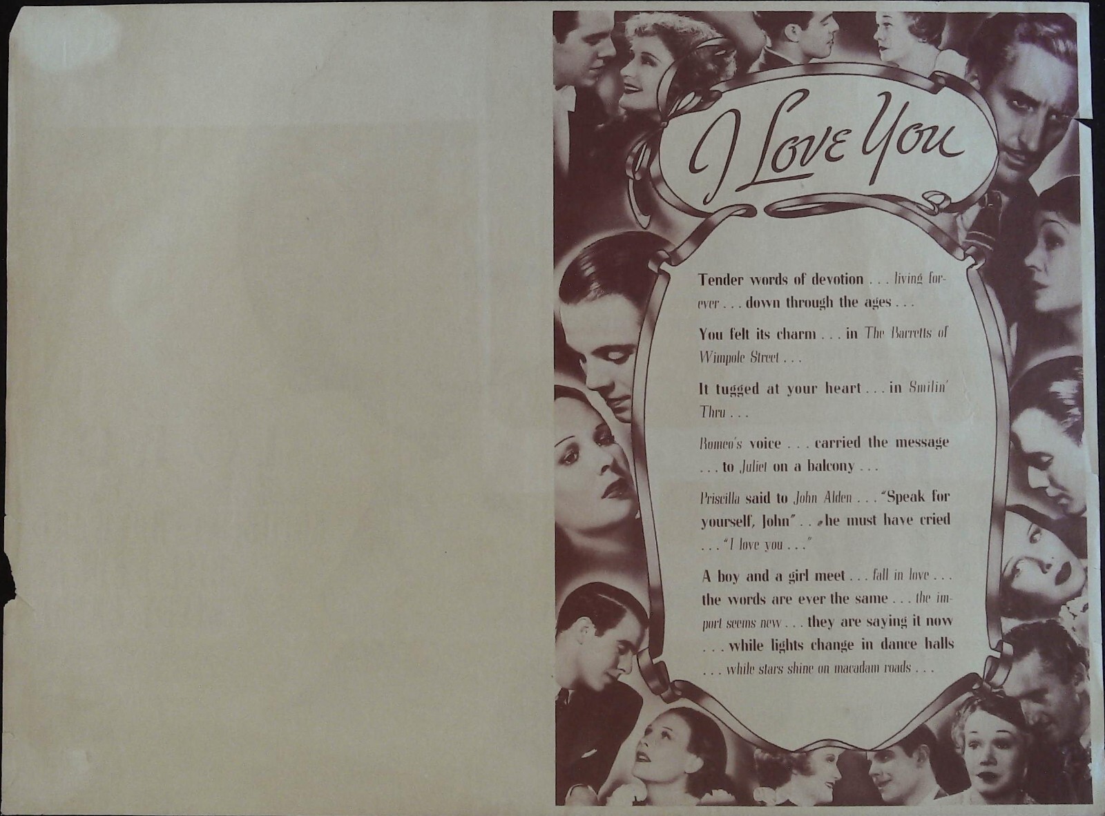 A Feather in Her Hat Herald 1935 Pauline Lord, Basil Rathbone, Louis Hayward!