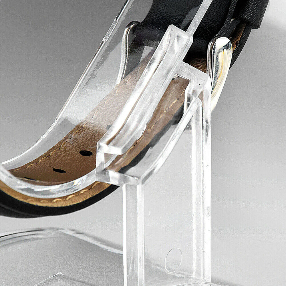 Wholesale Clear Plastic Wrist Watch Display Stand Holder Bracelet Racks Showcase