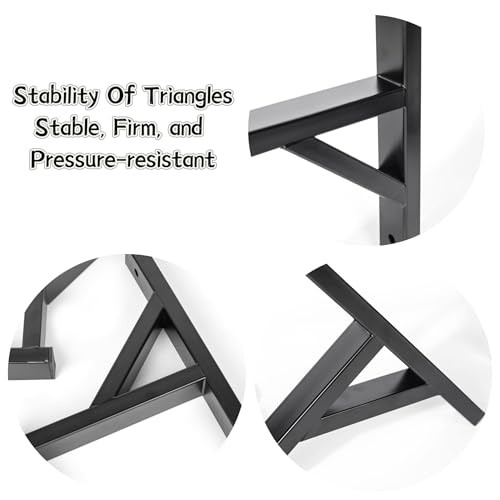 2 Racks Trailer Ladder Rack, Heavy Duty Steel Ladder Rack with Elastic Ropes