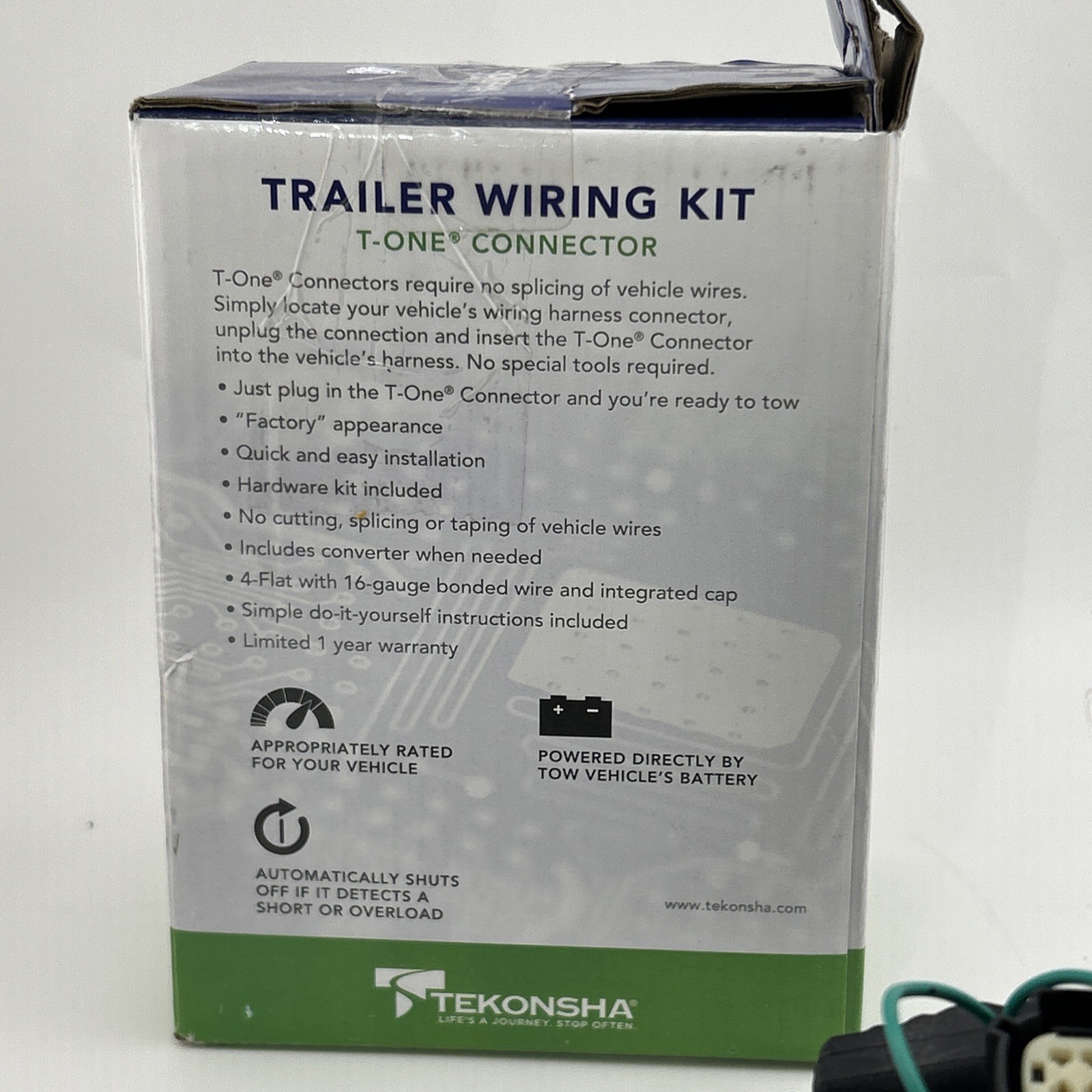 Tekonsha 118835 T-One Connector 2021-Current Chrysler Pacifica (Hybrid)