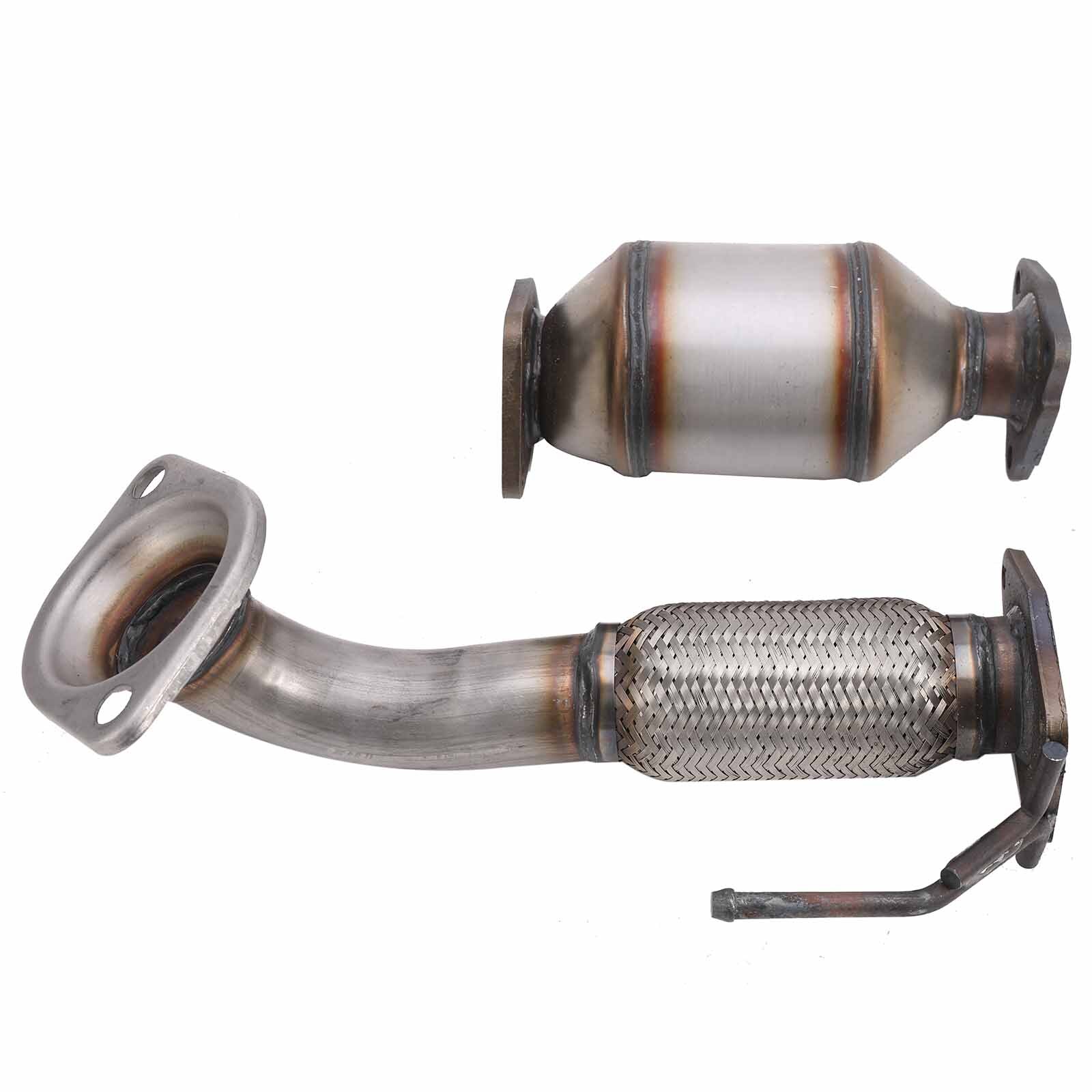 For 2008-2012 Honda Accord Acura TSX 09-13 Flex Pipe & REAR Catalytic Converter