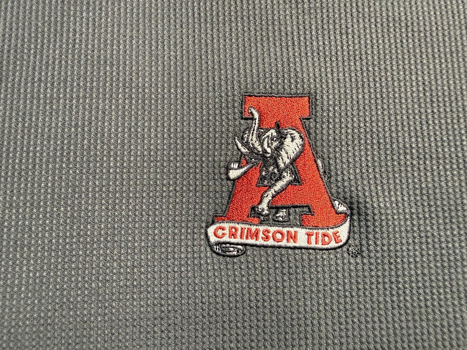 Men's Nike Anthracite Alabama Crimson Tide 2024 Sideline Coaches L/S 4XL 287