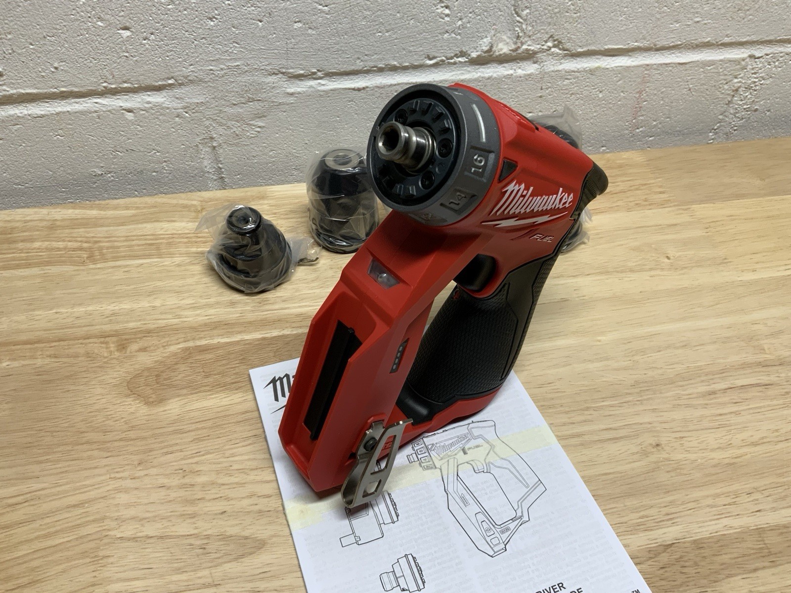 Milwaukee 2505-20 M12 FUEL 4-in-1 Installation Drill Driver - NEW FROM KIT
