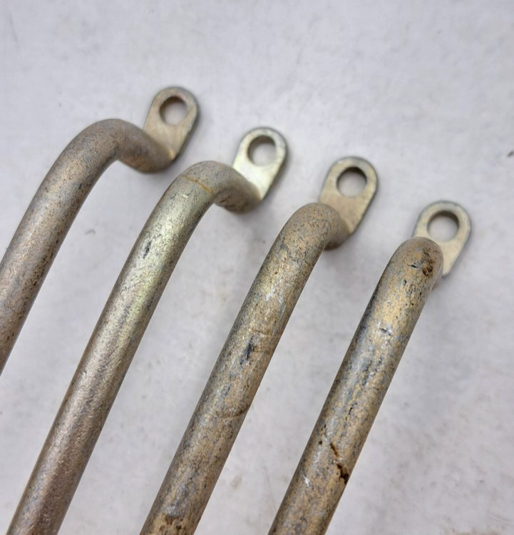 Vintage Drawer Handles Cabinet Door Old Furniture Metal Hardware Lot of 4