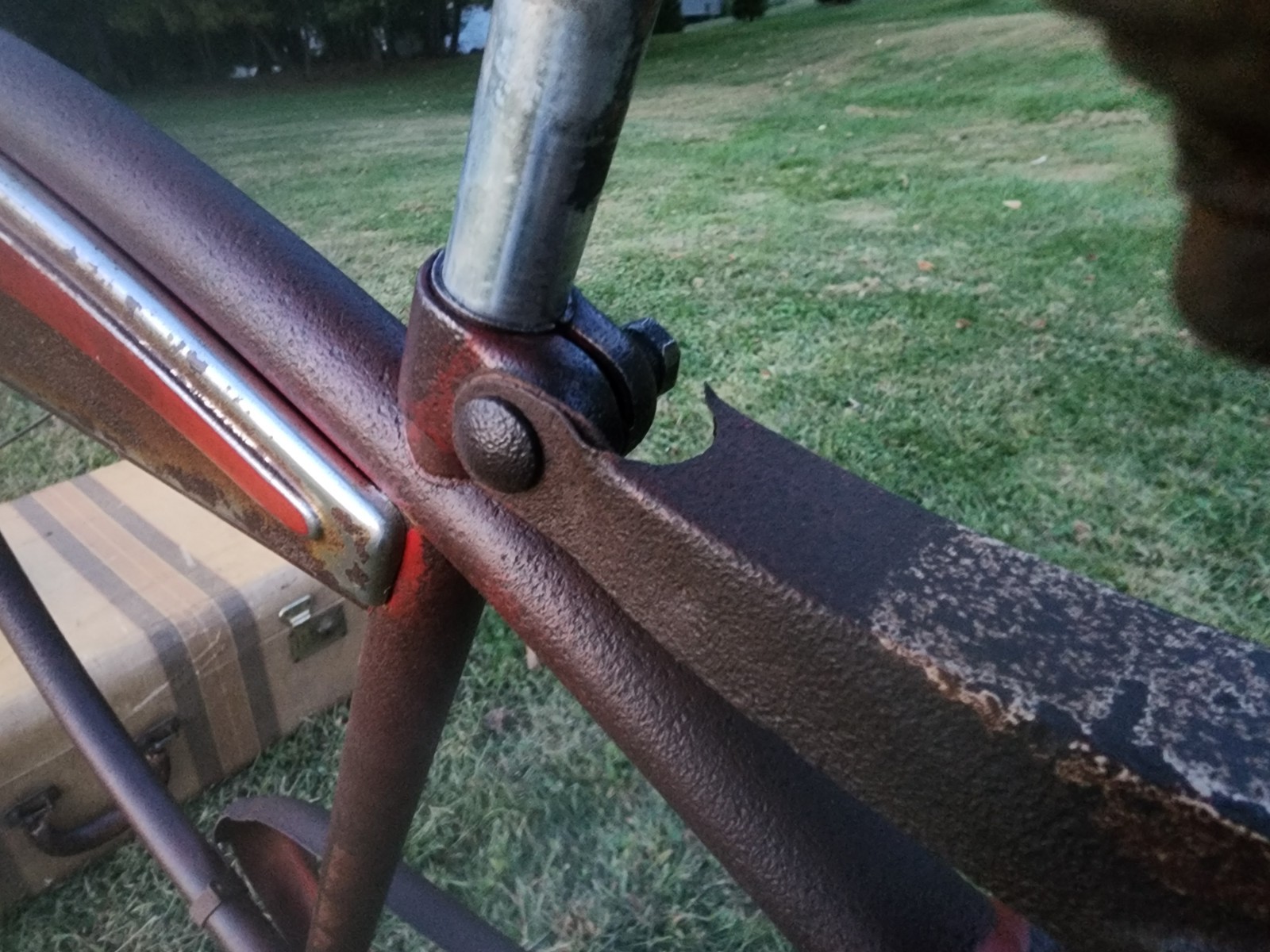 ORIGINAL 50'S COLUMBIA 5 STAR SUPERB BALLOON TIRE BIYCYCLE SPRINGER W/ KEY