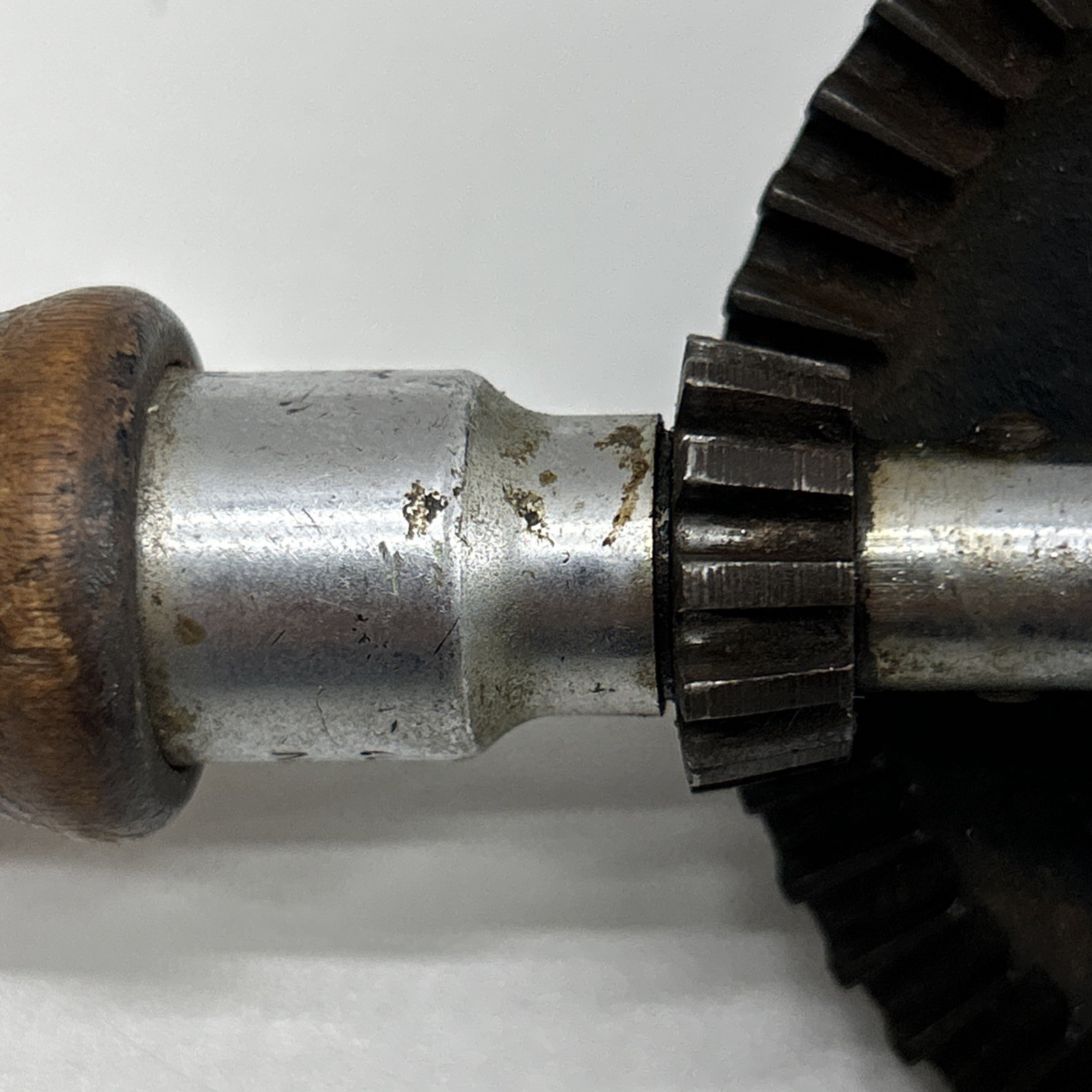 Vntg Yankee North Bros. 1431 Double Pinion Eggbeater Drill,9-3/8",PaT. 3-15-1910