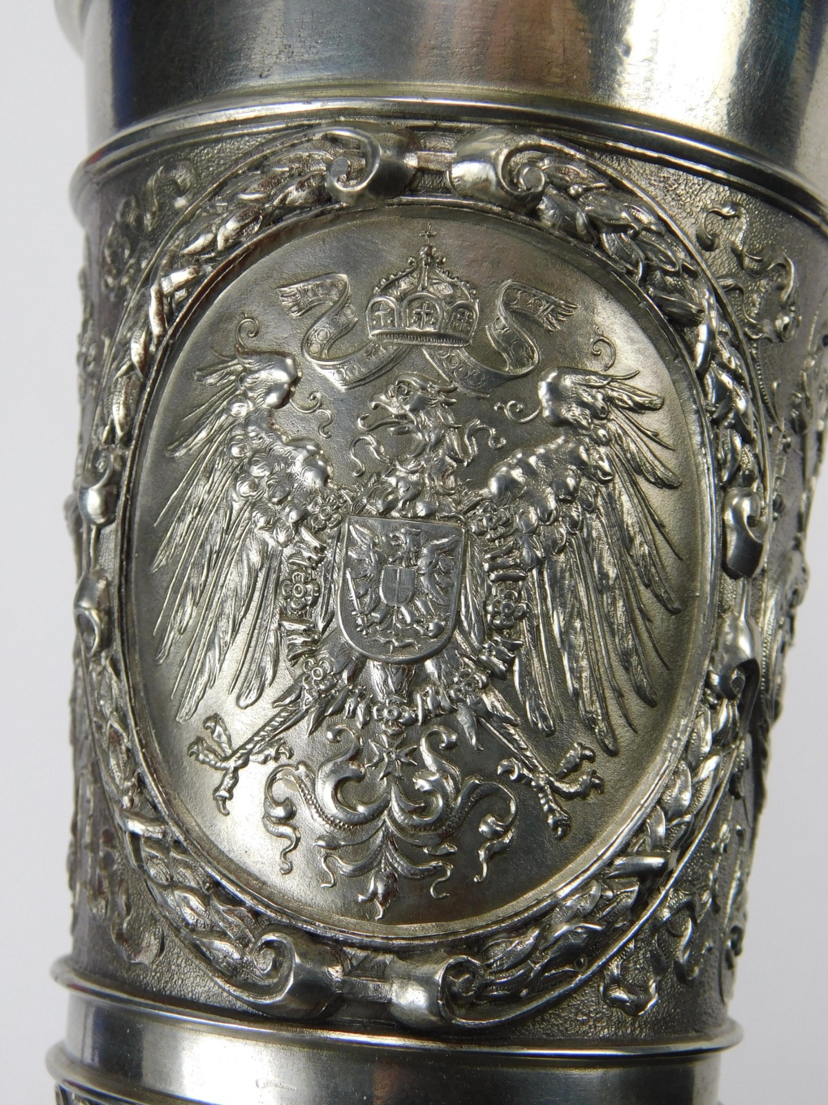 Antique German Germany WW1 Presentation Stein Cup Goblet