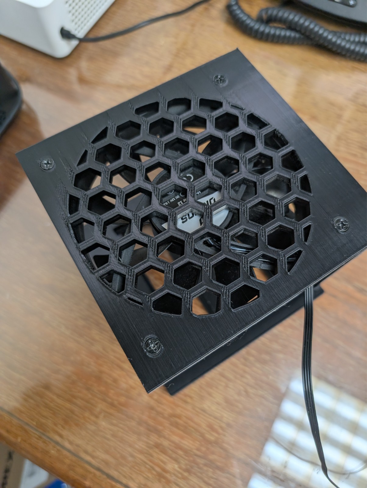 Avalon nano 3 & 3s - 3D Printed Cooling Base for PSU - 120mm Fan Mount
