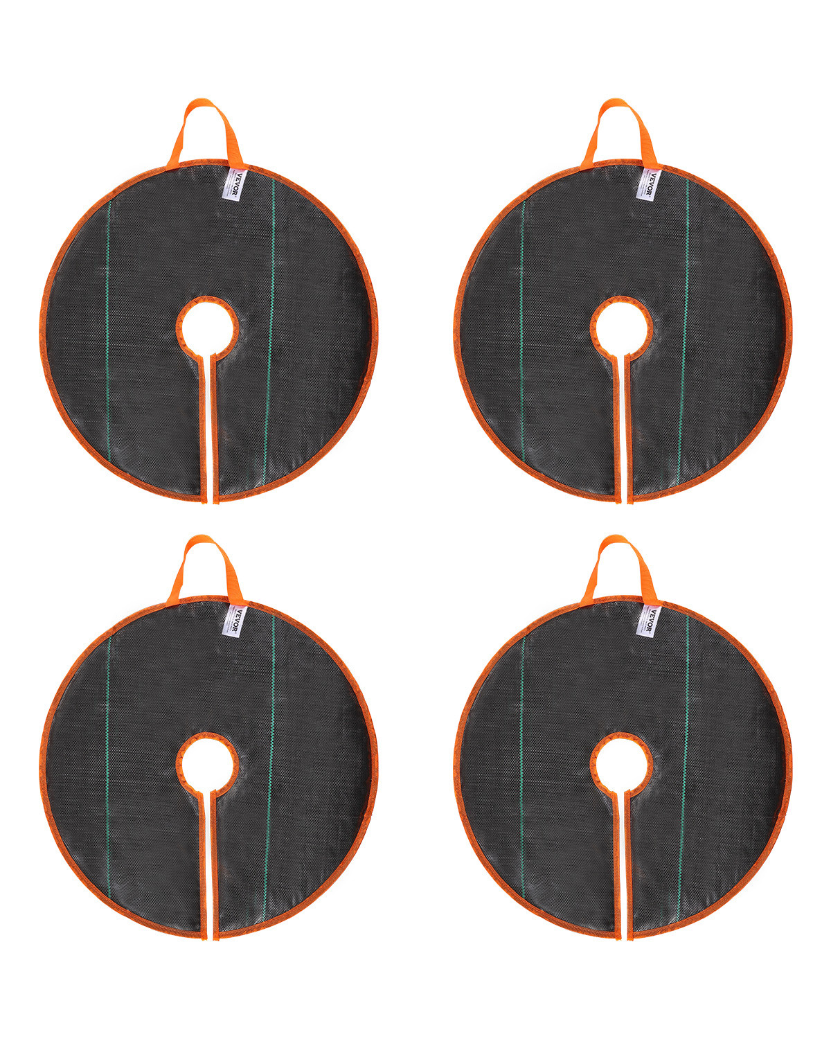 VEVOR Tree Watering Ring 4 Packs 10 Gallons Slow Release Self-Watering Tree Bag