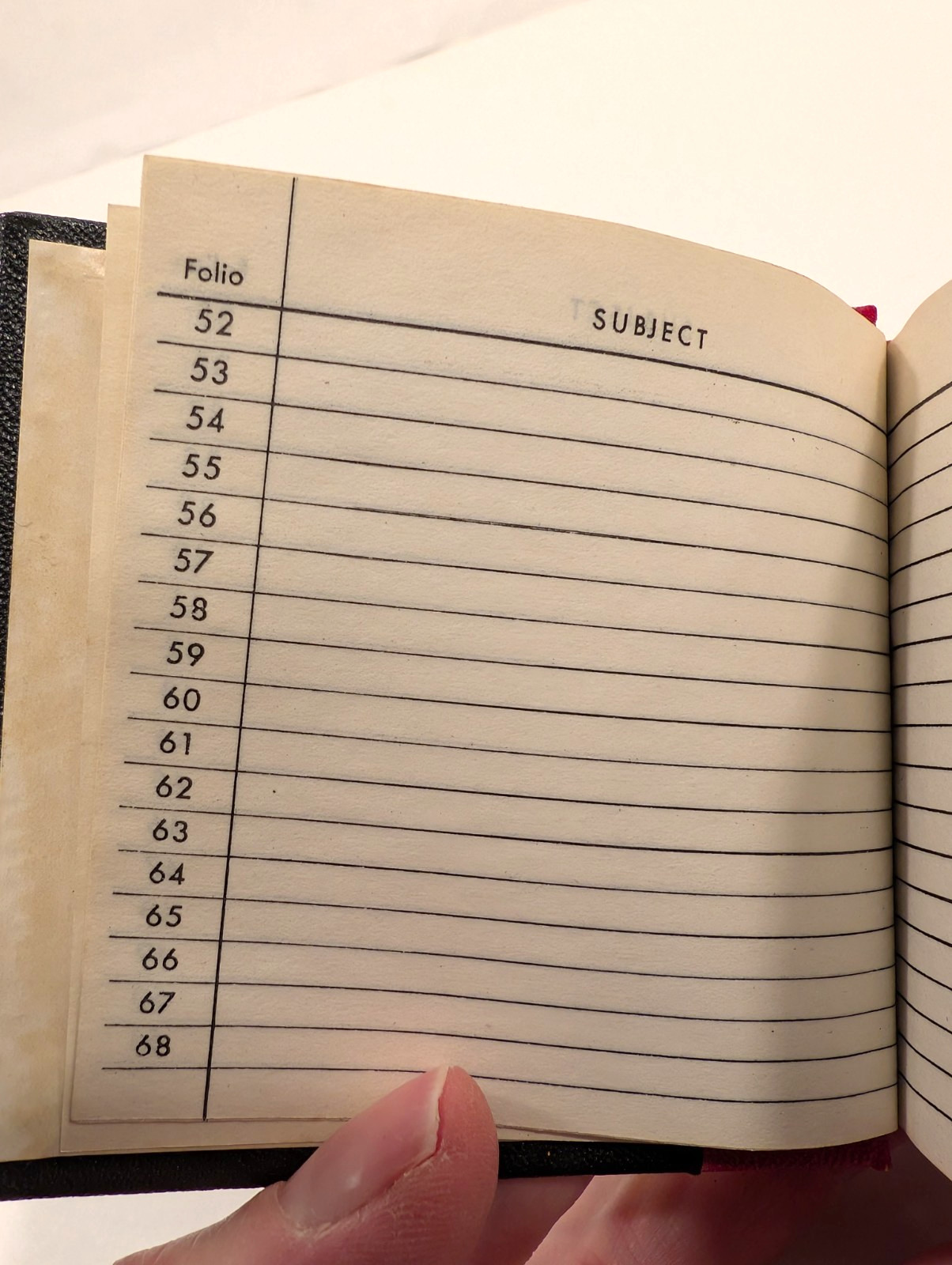 Vintage Kodak Negative File Book 100 2-7/8" x 2-7/8" Glassine Pages