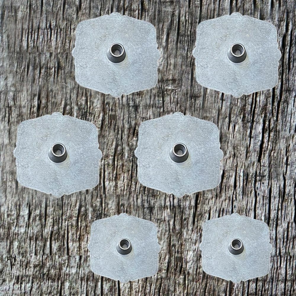 American Turquoise Buffalo Concho Saddle Set CON233-C-SD-SET-2-LBTQ