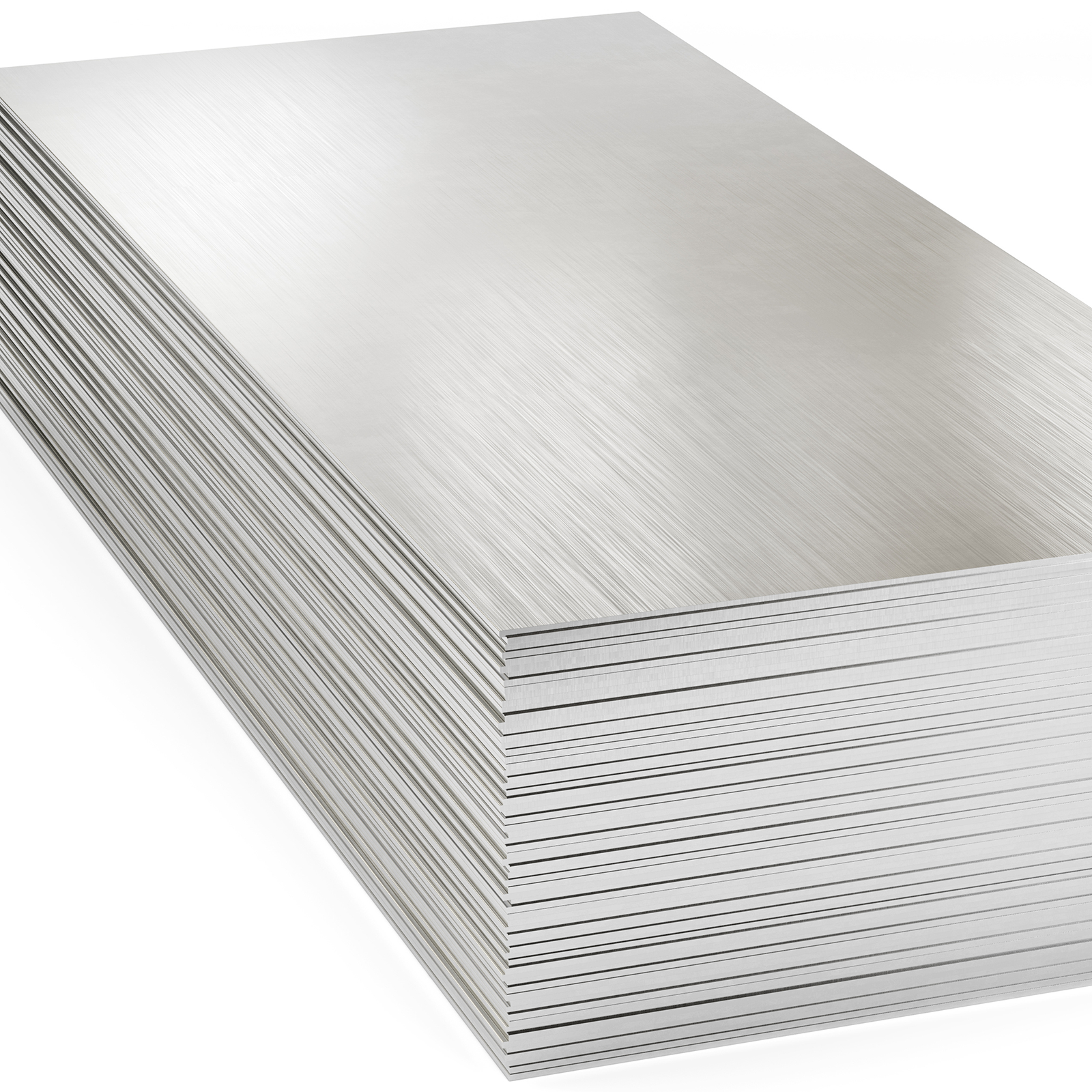 430 Stainless Steel Sheet 24GA (.025") - 48" x 96" (4ft x 8ft) #4 Brushed