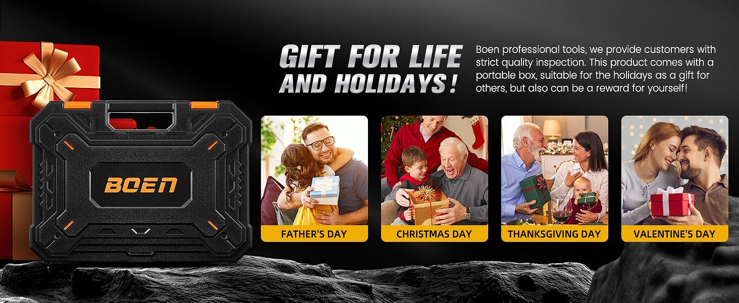 72 Pcs 1/2" Drive Impact Socket Set,Standard SAE (5/16"-1-1/4") & Metric(8-24mm)