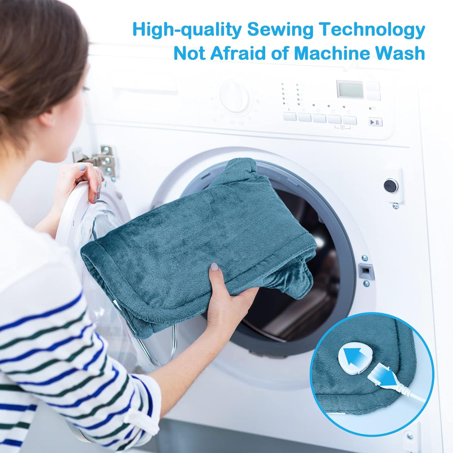 Heating Pad for Neck and Shoulders, Birthday Gifts for Women Mom Wife Her Men H