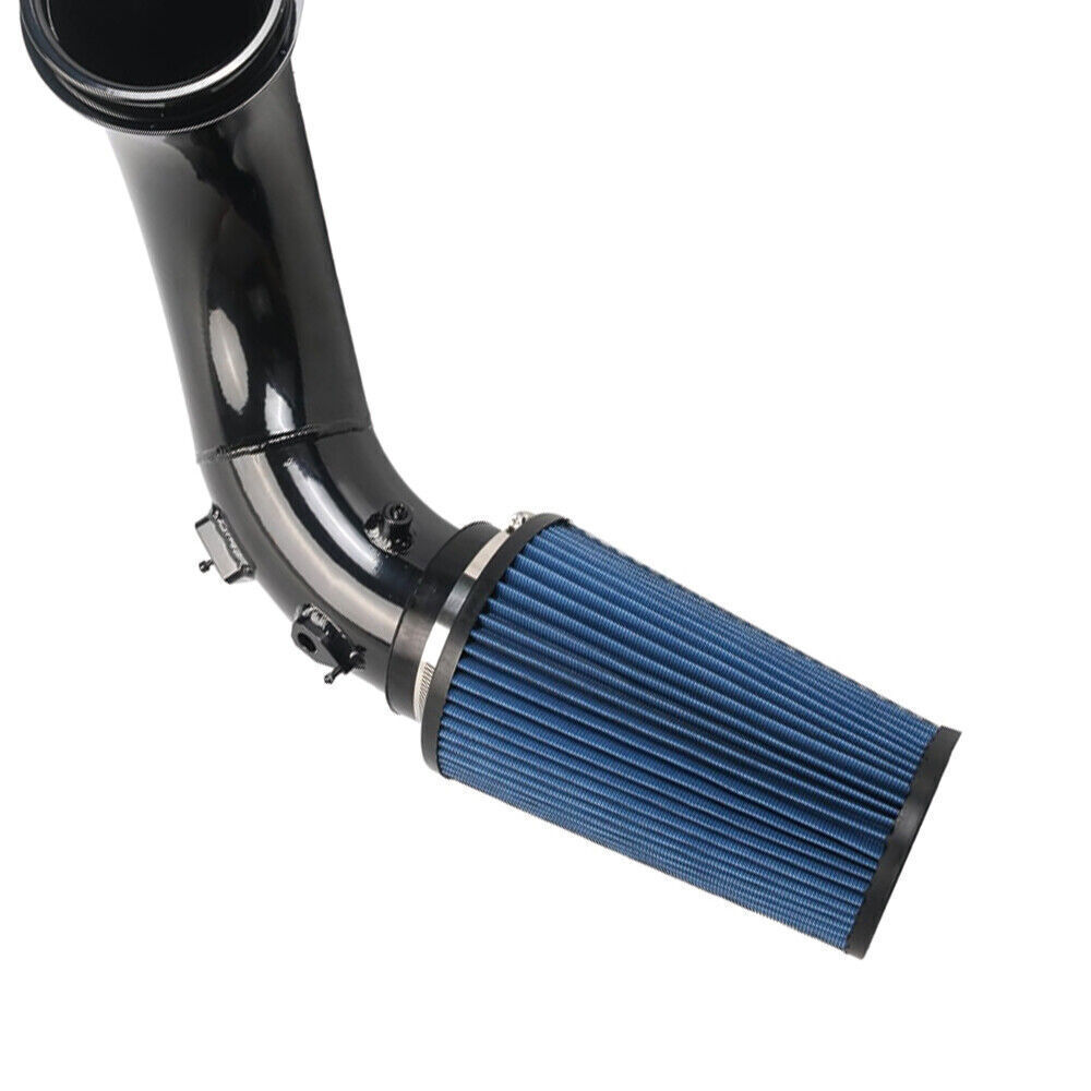 4'' 102mm Long High Flow Inlet Cone Dry Filter Cold Air Intake Replacement NEW