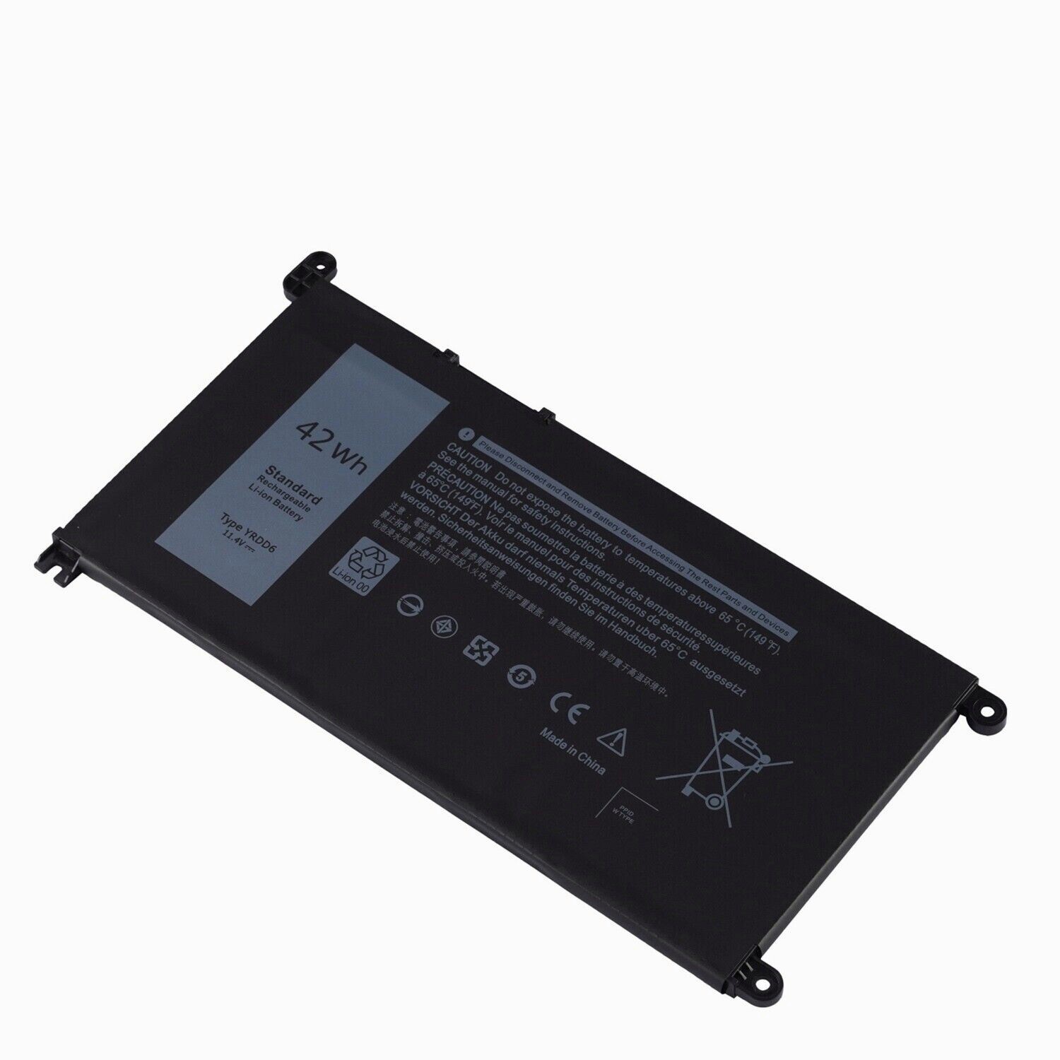 YRDD6 Battery For Dell Inspiron 3493 3582 3583 3584 3593 3793 5480 42Wh 11.4V US
