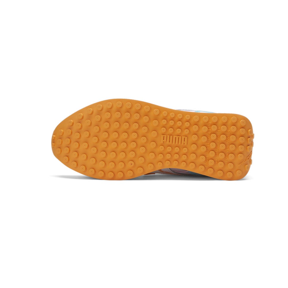 PUMA Future Rider Spring Sketchbook Lace Up Youth Girls Blue, Pink Sneakers Cas