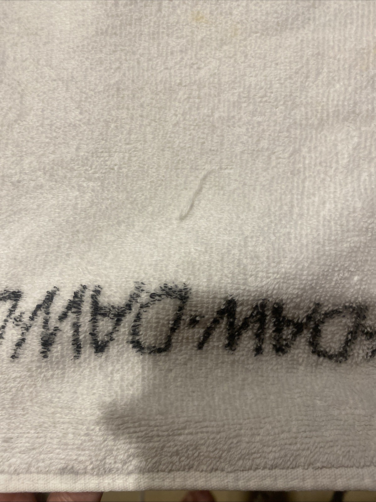 Vtg 1992 Vicodin ES Bath Beach Towel Pharma Advertising Rare