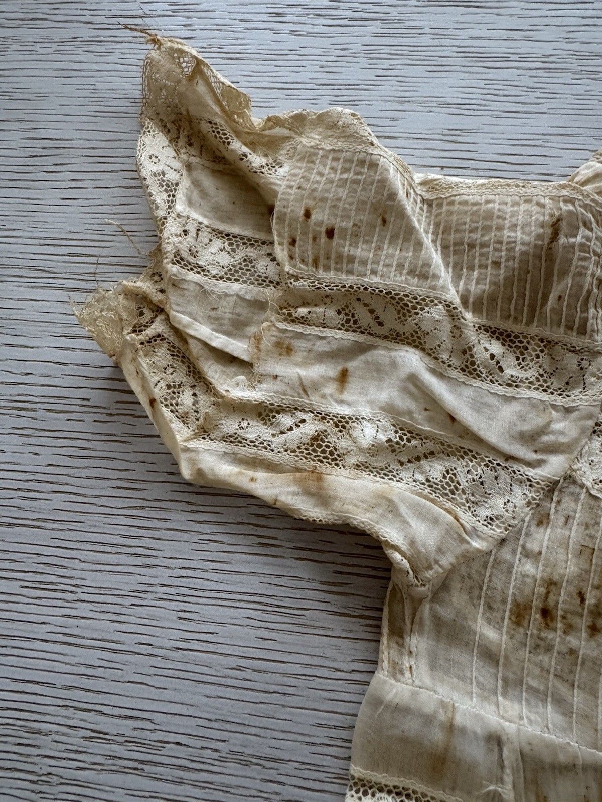 Pre Civil War 2 Childs Baby Dress Early Settler Packers Falls New Hampshire 1817