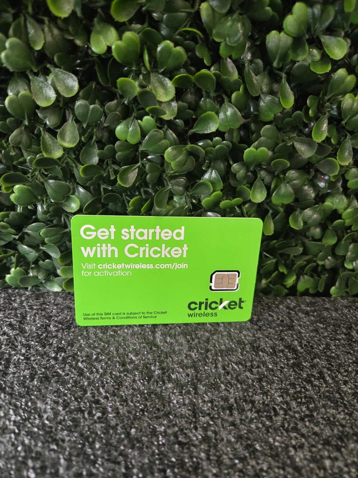 Cricket Wireless Nano SIM Card – New – For Activation Only – No Service Included