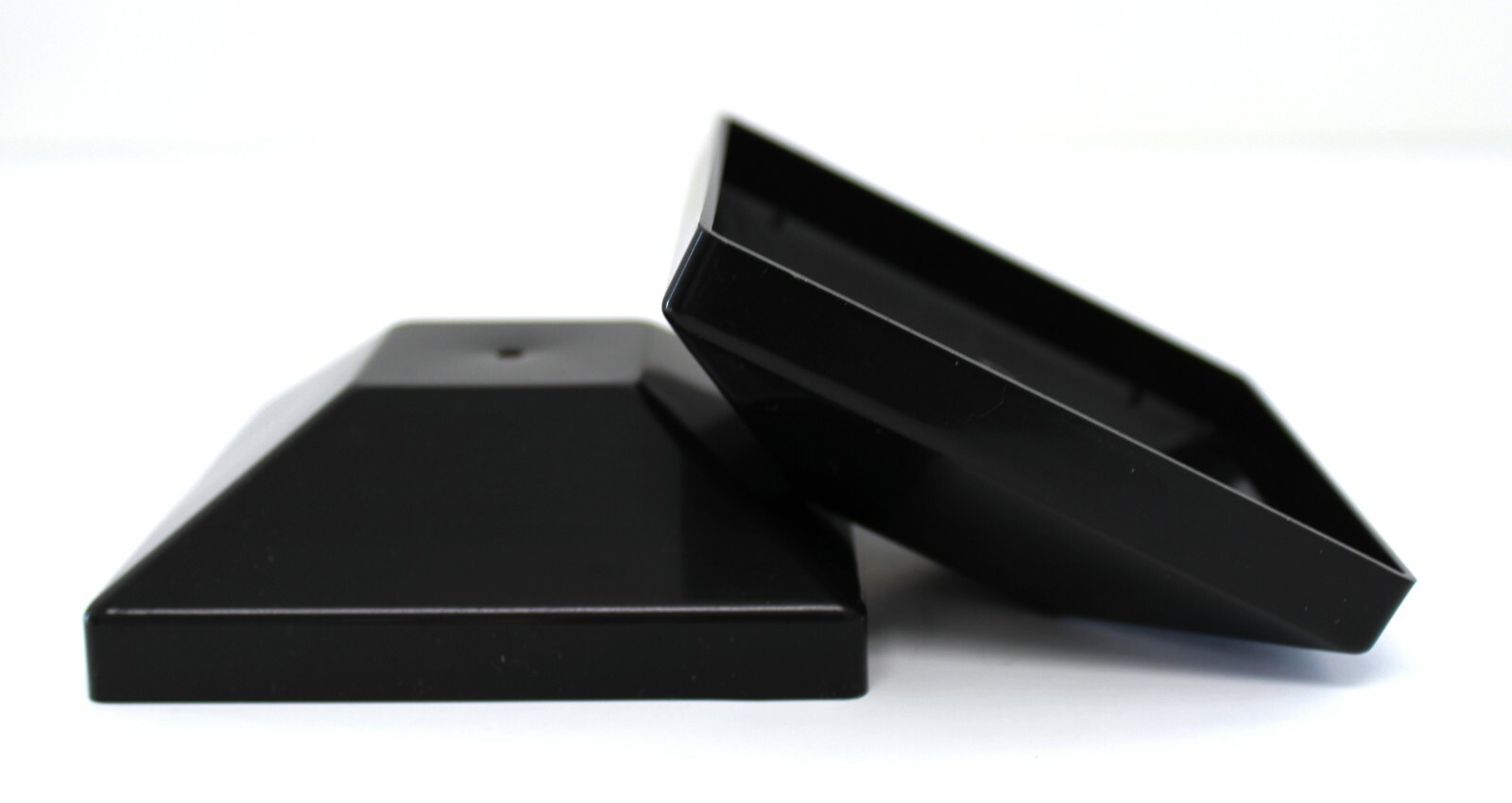 Nominal 4x4 Plastic Fence Post Caps with Nail Hole (3-5/8"x 3-5/8")