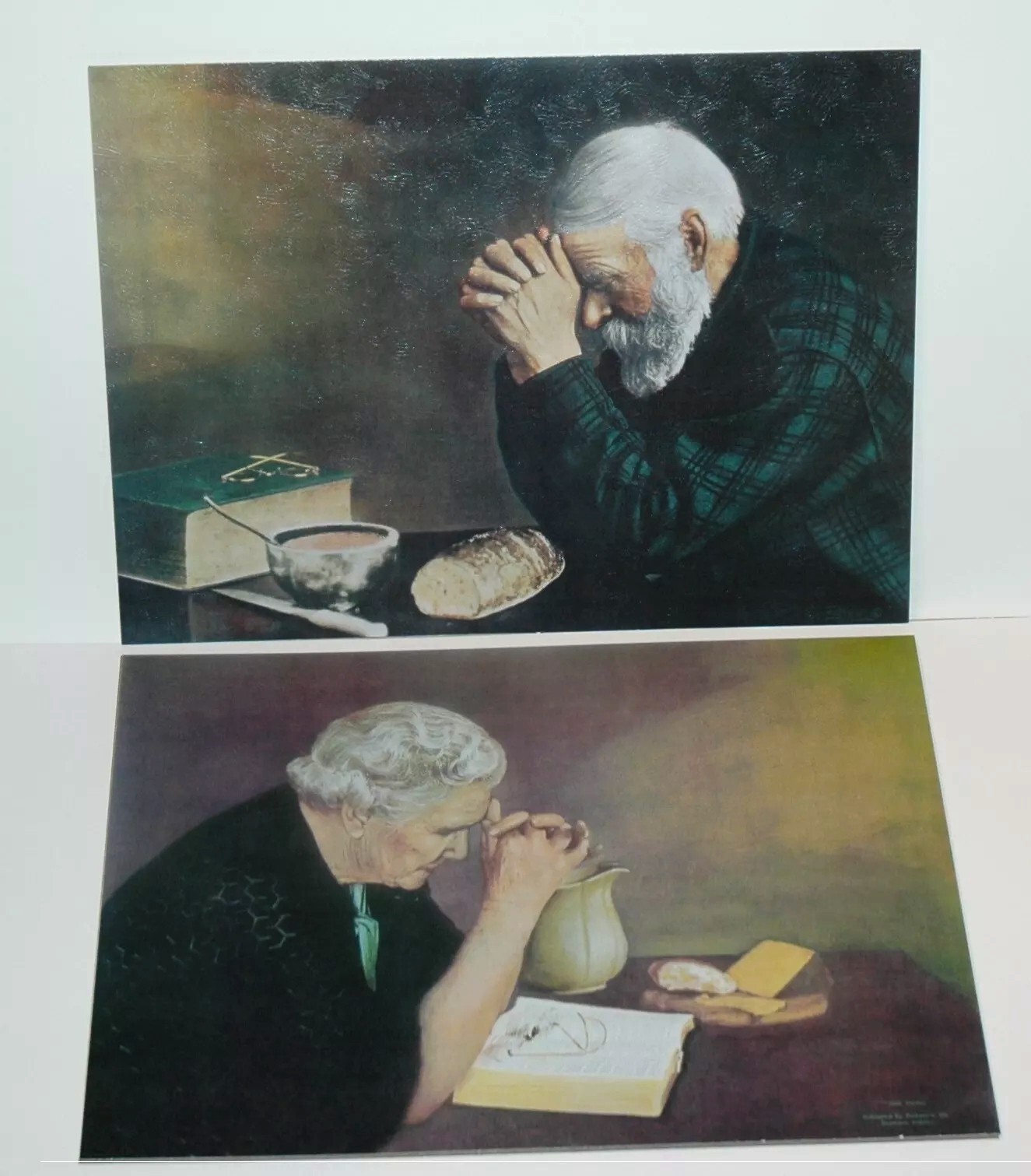 Eric Enstrom Jack Garren GRACE & GRATITUDE 10x13.5 unframed mounted textured SET