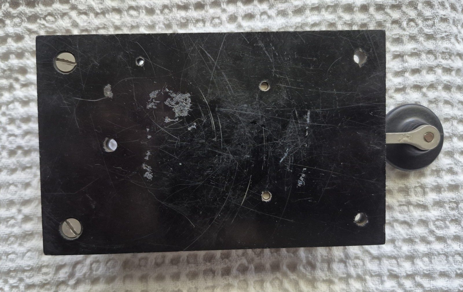 Vintage WWII J-38 Telegraph Key, No Markings, Good Shape...Look & Read