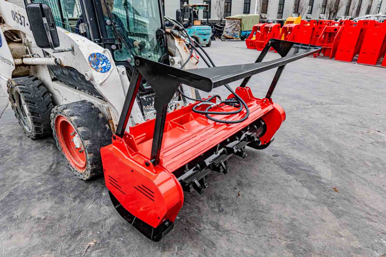 60inch Forestry Mulcher attachment for Bobcat skid steer loader in stock USA