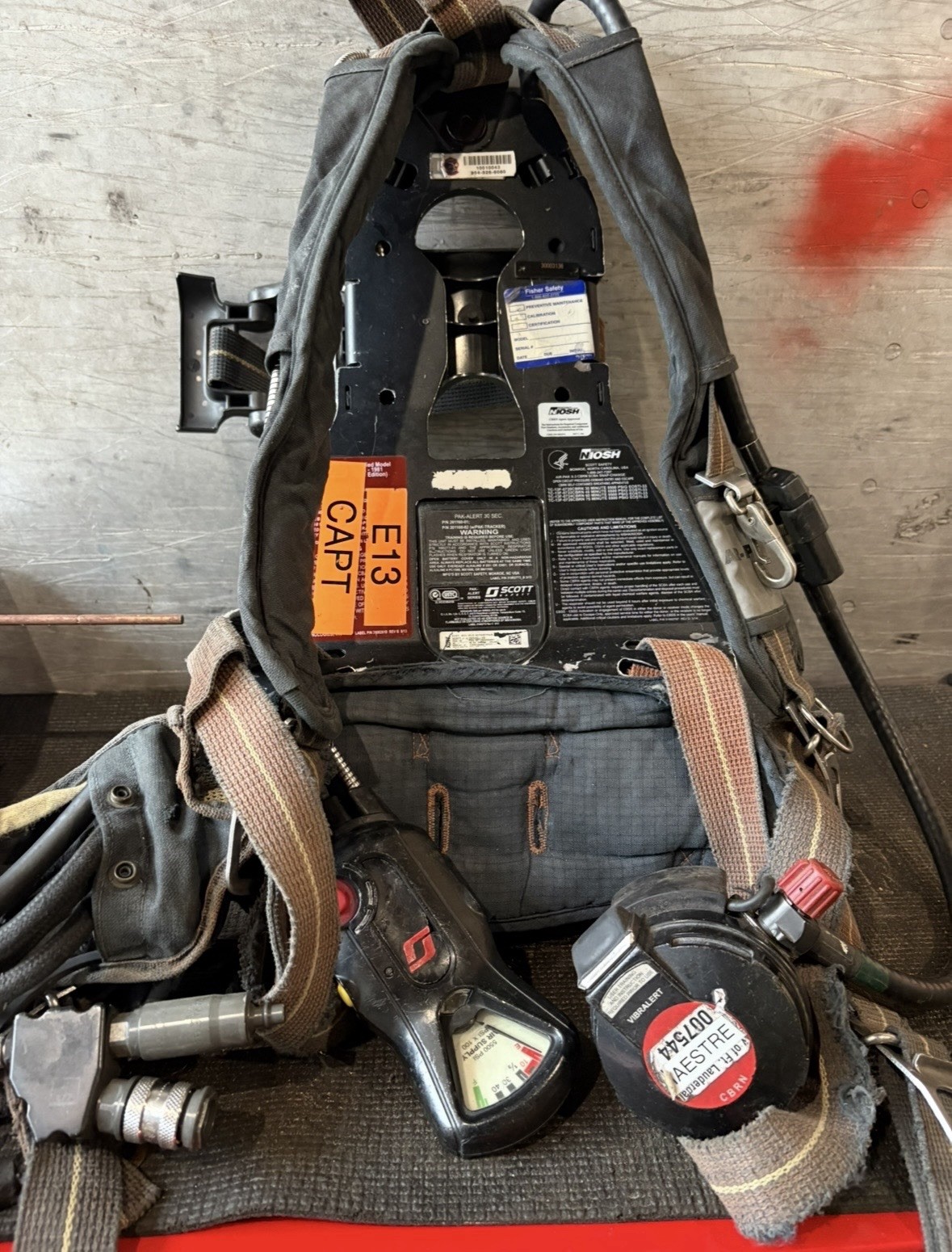 Scott 5.5 Air-Pak X3 w/ Regulator + 45min 5500 PSI QC Cylinder 2023 – No Mask