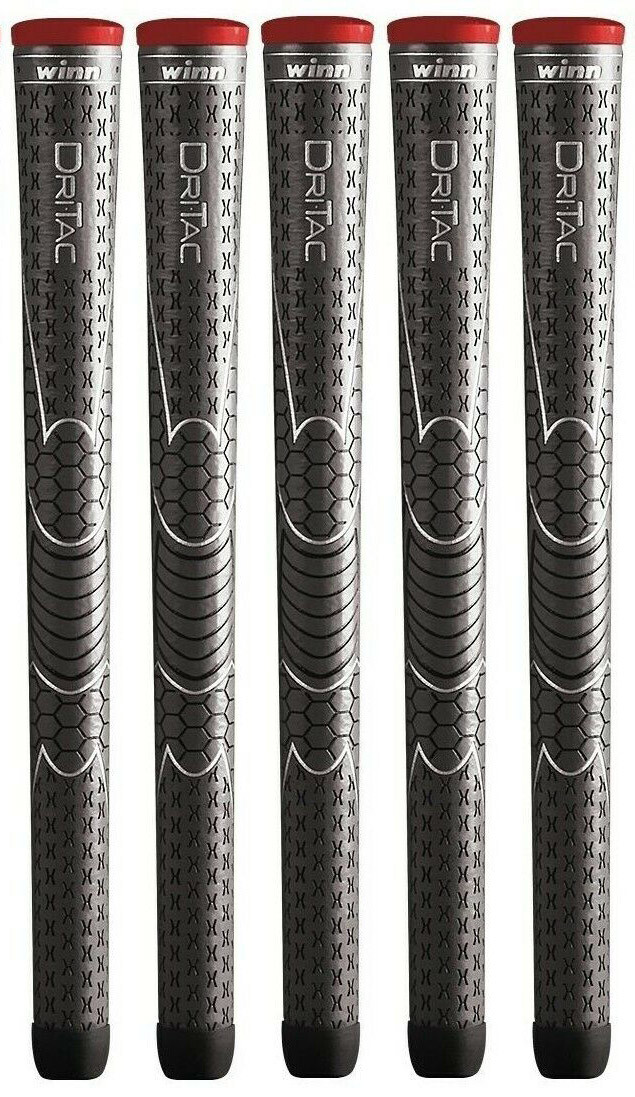 NEW WINN DRI-TAC GOLF GRIP. DARK GRAY. STANDARD SIZE. 5DT-DG.