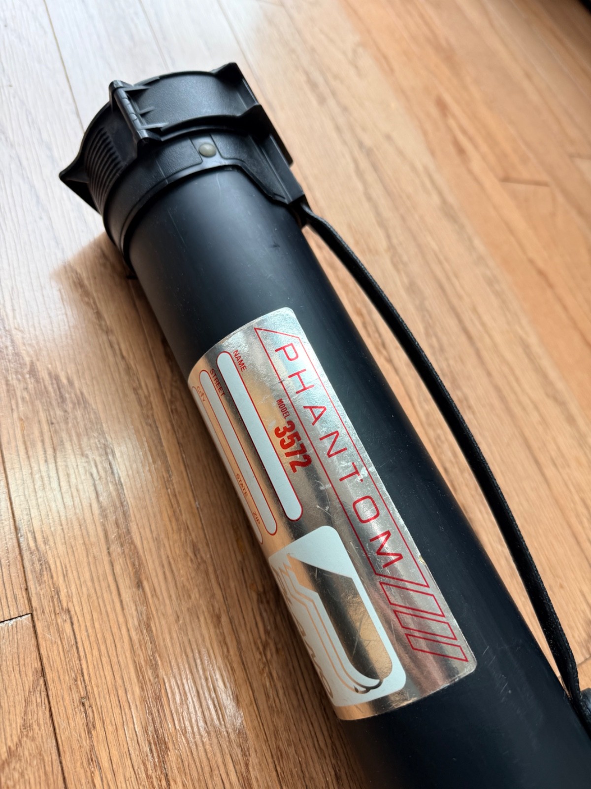 PLANO PHANTOM FISHING ROD TUBE 3572 EXPANDABLE TRAVEL PROTECTION CASE 42" To 75”